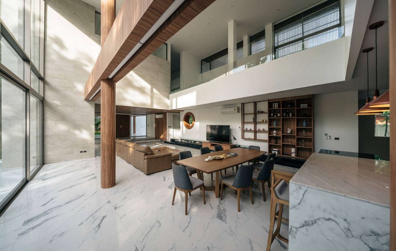 Современная двухэтажная вилла, расположенная в Накхонситхаммарате, Таиланд Современная двухэтажная вилла, расположенная в Накхонситхаммарате, Таиланд