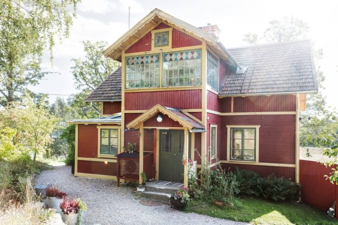 Традиционный шведский загородный дом начала XX века