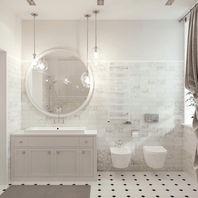 Элегантный интерьер загородного дома