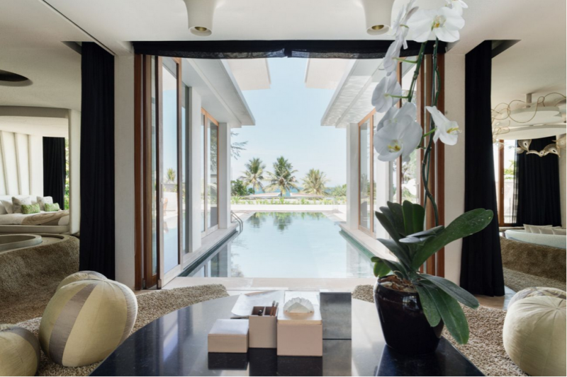 Футуристический дизайн виллы в Такуа Тунге, Таиланд Футуристический дизайн виллы в Такуа Тунге, Таиланд