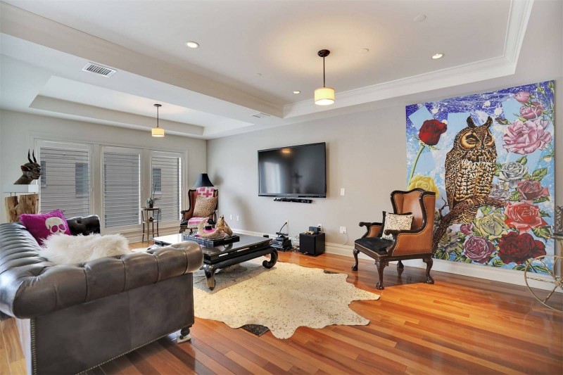 Интерьер роскошных просторных апартаментов