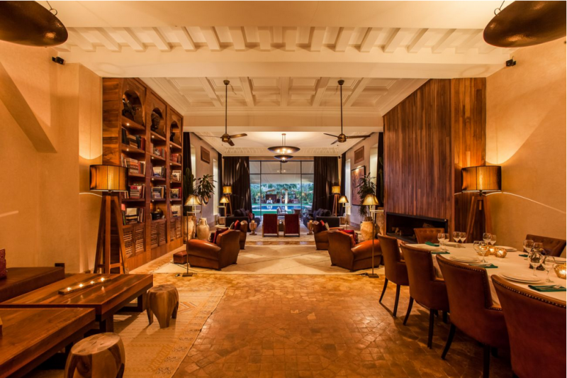 Изысканная вилла недалеко от Марракеша, Марокко