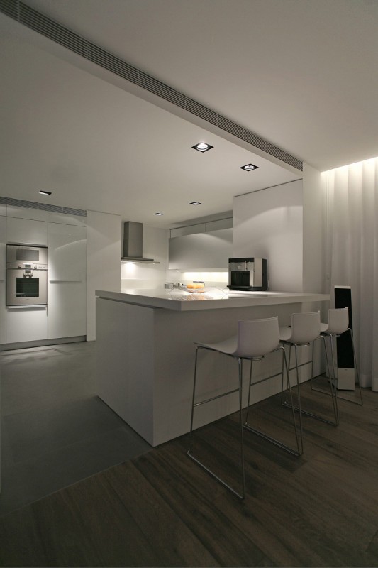 Контрастный интерьер квартиры в Стамбуле