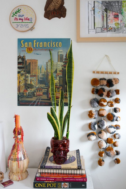 Красочный интерьер квартиры в Чикаго Красочный интерьер квартиры в Чикаго