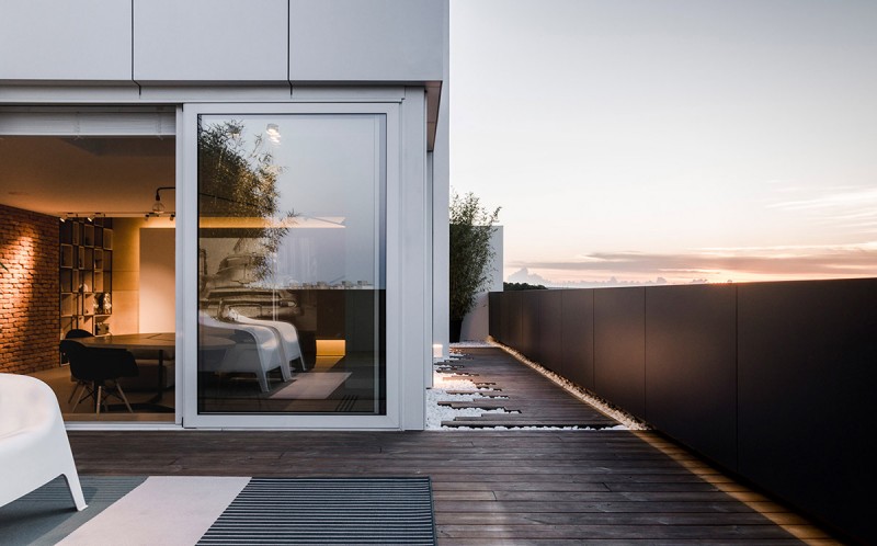 Легкий и спокойный интерьер в индустриальном стиле