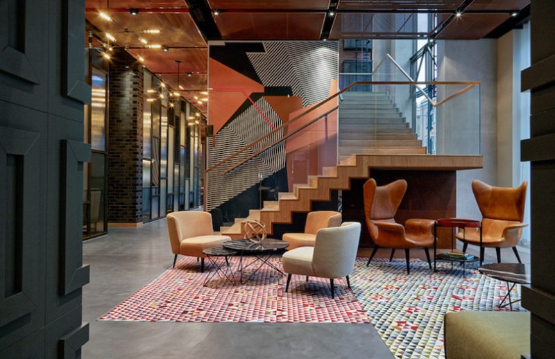 PURO Gdansk - смелый, живой и красочный отель, расположенный в Гданьске, Польша