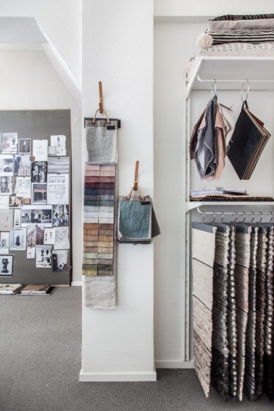 Спокойная атмосфера в дизайне творческой студии в Гааге