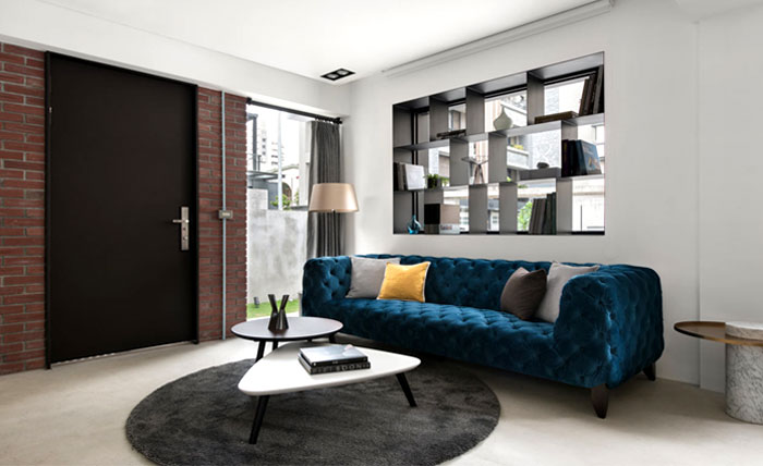 Уютный дом для семьи и рабочий офис в одном пространстве