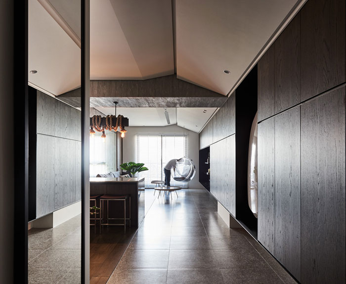 Джунгли в городе - интерьер квартиры в Тайбэе