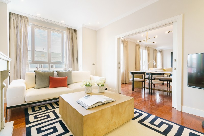 Элегантный интерьер квартиры в Мадриде