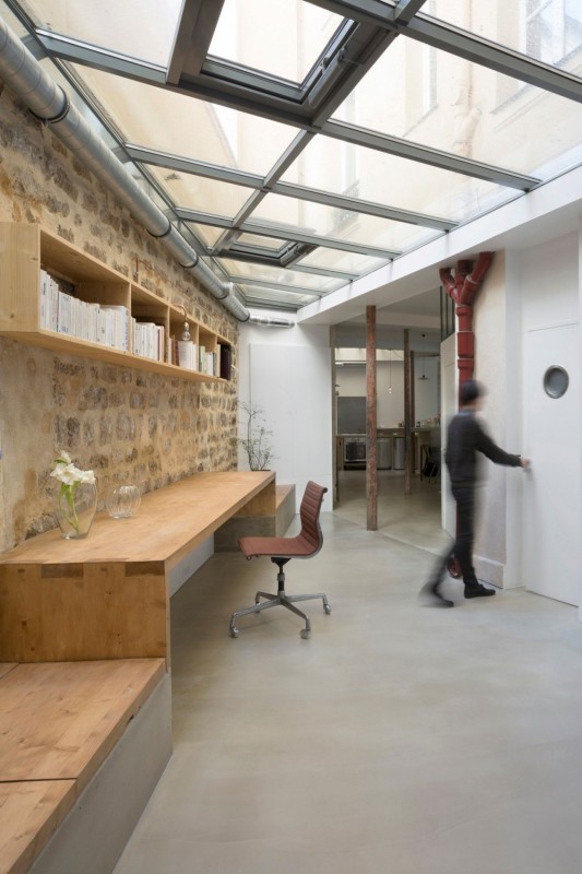 Интерьер лофта в Париже Интерьер лофта в Париже