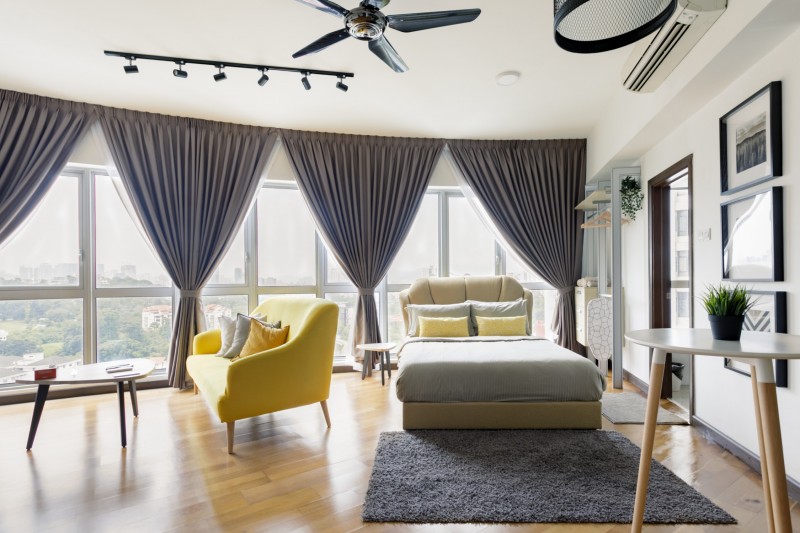 Интерьер студии в Куала-Лумпур