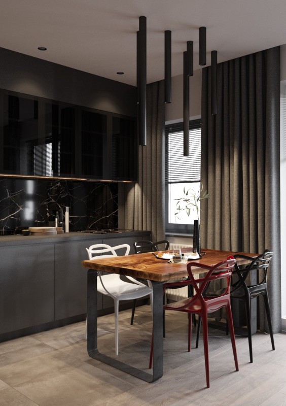 Интерьер в сером цвете: универсальный и функциональный