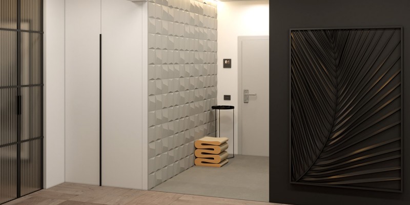 Изящный дом с вертикальными садами и уникальной системой освещения