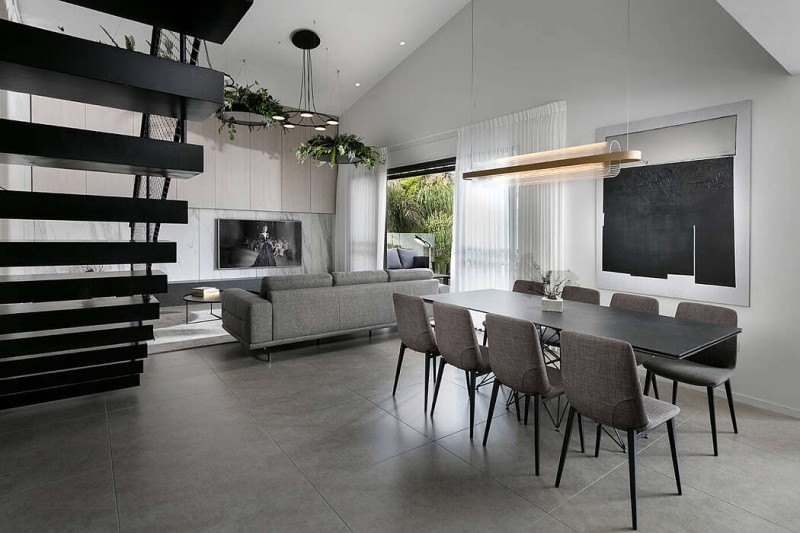 Израильские апартаменты в индустриальном стиле