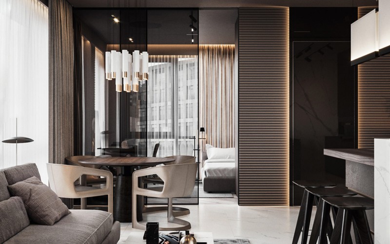 Компактная квартира для семьи с ребенком