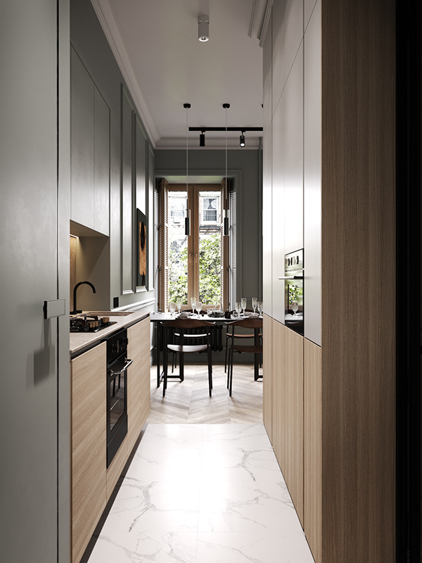 Стильные апартаменты для молодой пары