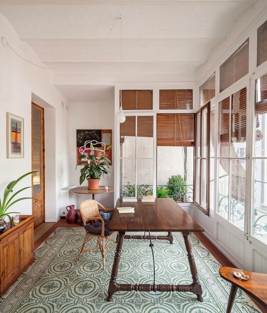 Богемная квартира в деревенском стиле