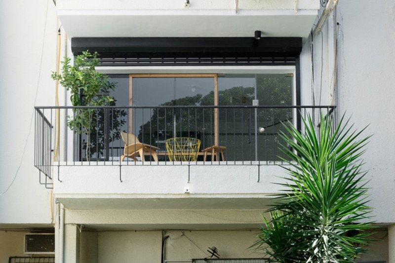 Контрастный интерьер квартиры в Тель-Авиве