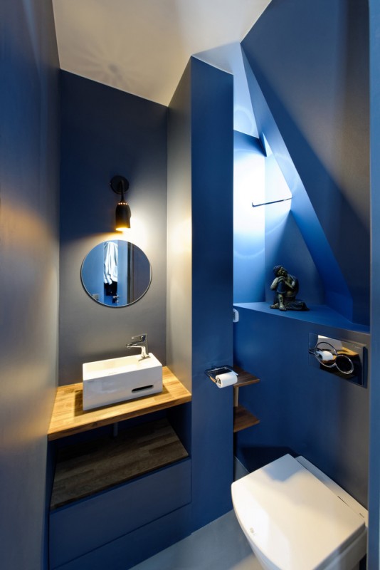 Квартира, объединенная из двух в Париже Квартира, объединенная из двух в Париже