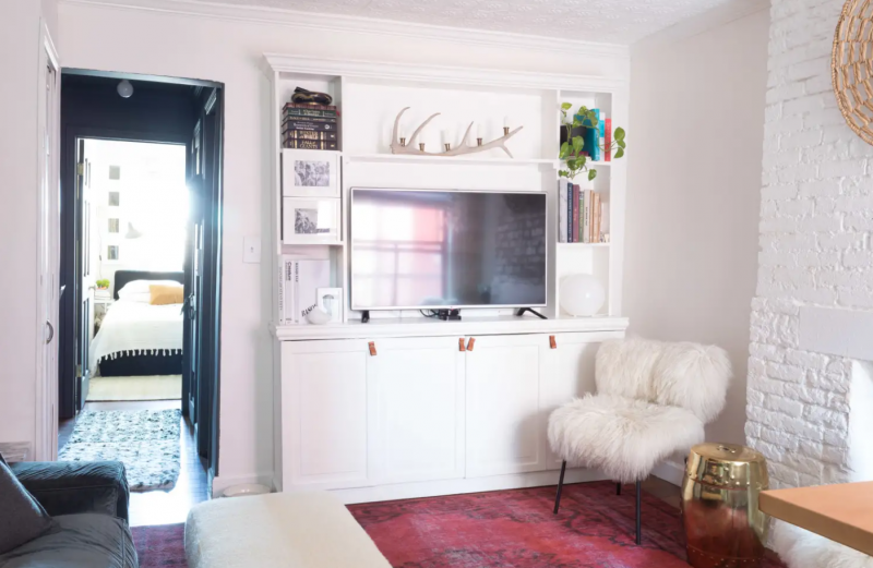 Оформление нью-йоркской квартиры дизайнера интерьеров