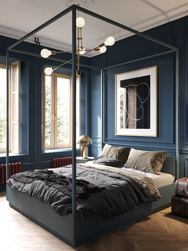 Стильные апартаменты для молодой пары