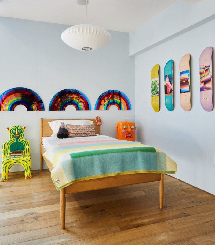 Инсталляция, разработанная в рамках Reach and kinder MODERN в Нью-Йорке под названием «Игривый дом»