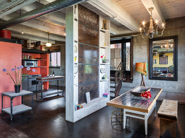 Интерьер лофта в стиле "ваби-саби"