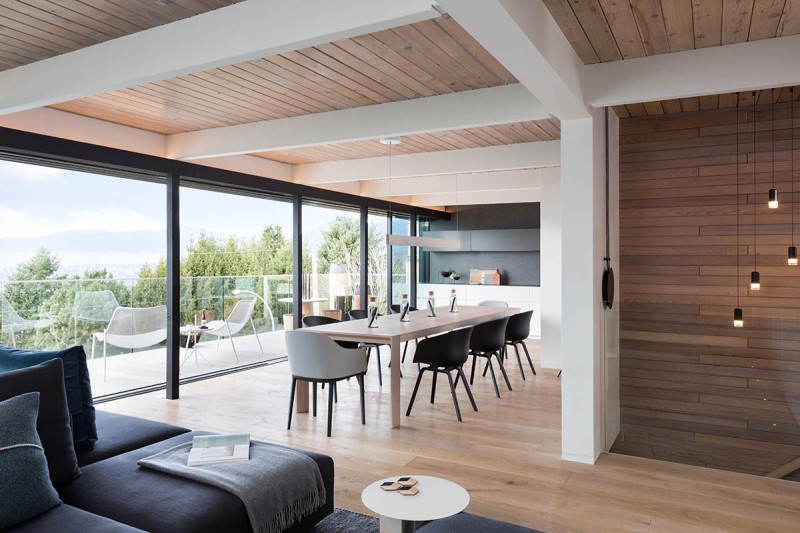 Интерьер особняка в Ванкувере, Канада