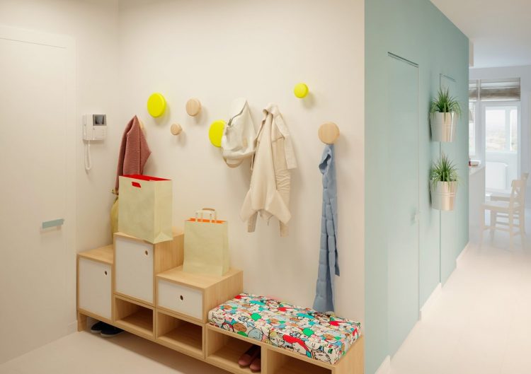 Яркая квартира для молодой пары в Киеве