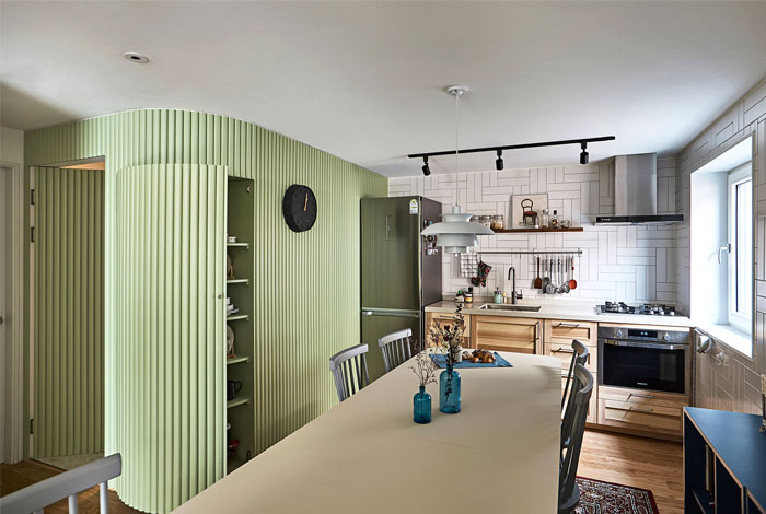 Симпатичные современные апартаменты в центре Сеула, Южная Корея