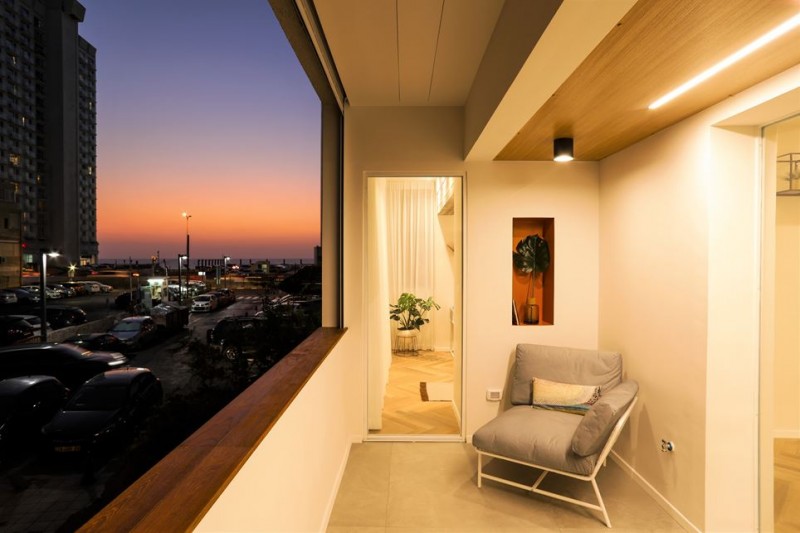 Скандинавский стиль в приморской квартире в Тель-Авиве