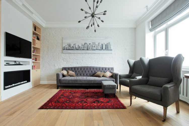 Трехкомнатные апартаменты со светлыми яркими элементами скандинавского стиля Трехкомнатные апартаменты со светлыми яркими элементами скандинавского стиля