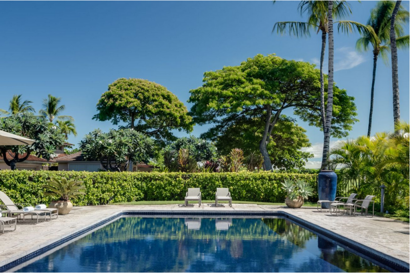 Вилла на склоне холма в Каилуа-Кона, Гавайи