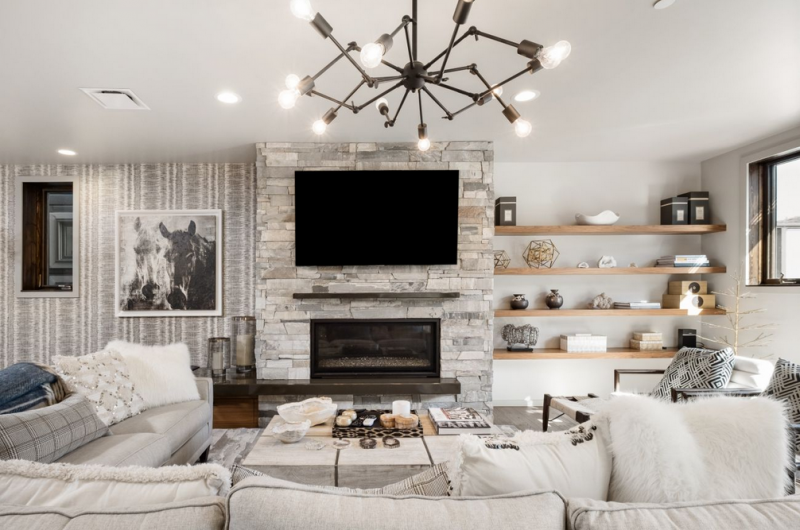 Интерьер апартаментов в Парк-Сити, Юта Интерьер апартаментов в Парк-Сити, Юта