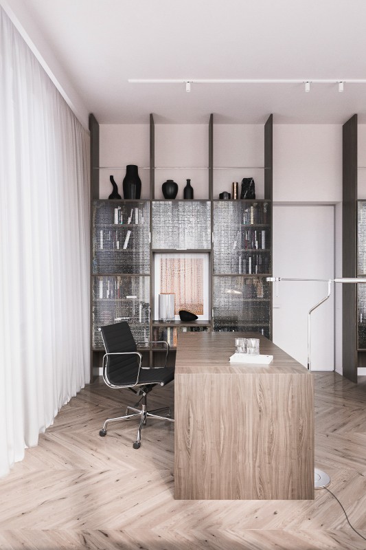 Интерьер квартиры в пастельных тонах