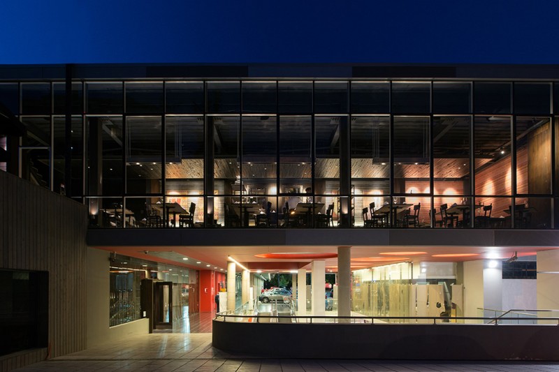 Интерьер ресторана в Чили