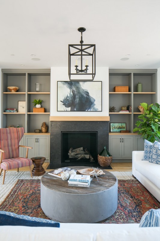 Интерьер резиденции в Калифорнии