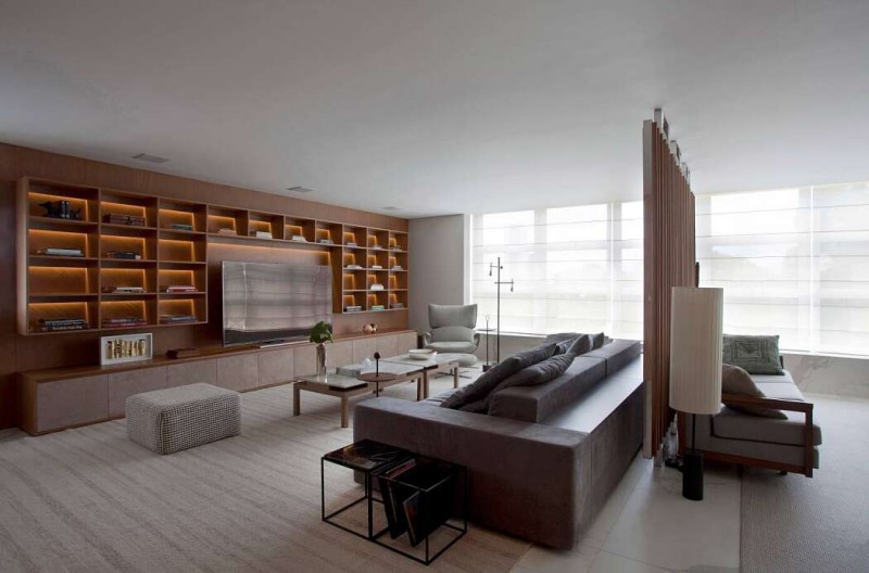 Применение дерева для создания теплой и уютной обстановки