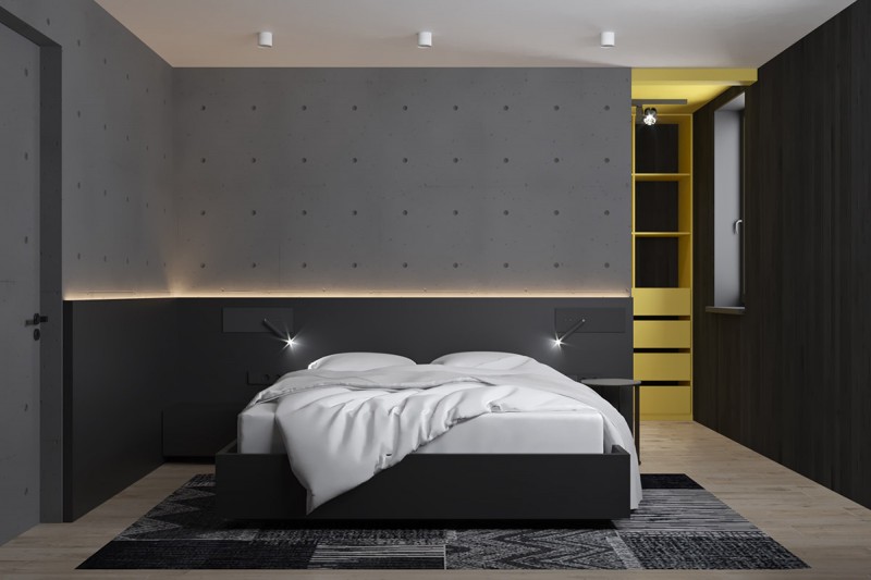 Дизайн-проект апартаментов в стиле "минимализм"