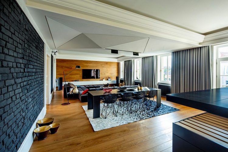 Эффектная, уютная современная квартира в Братиславе, Словакия