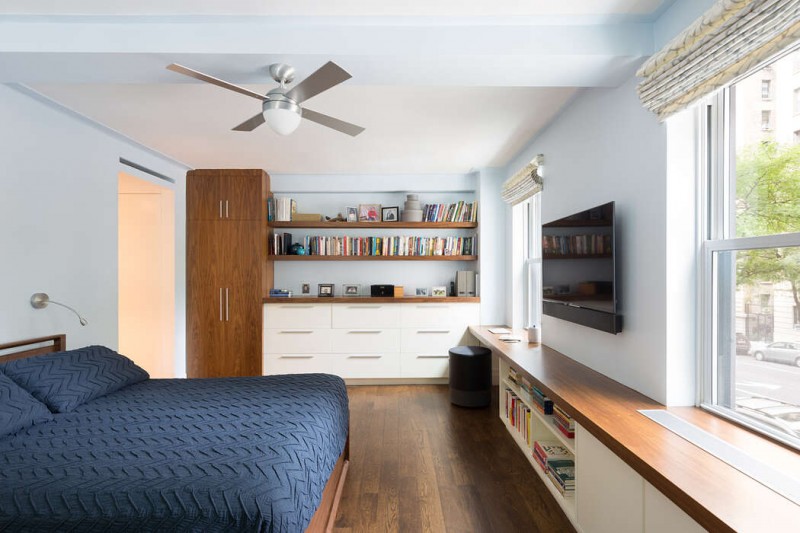 Функциональный интерьер квартиры на Манхэттене Функциональный интерьер квартиры на Манхэттене