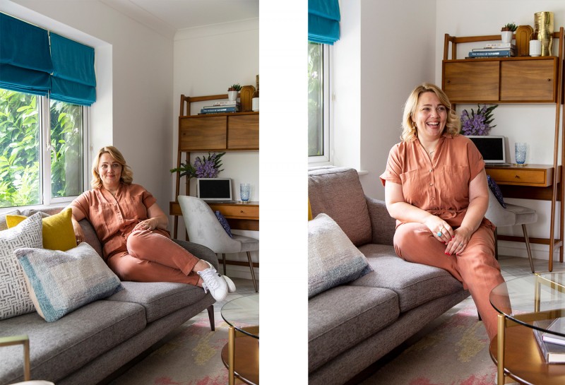 Интерьер уютной гостиной в лондонском таунхаусе