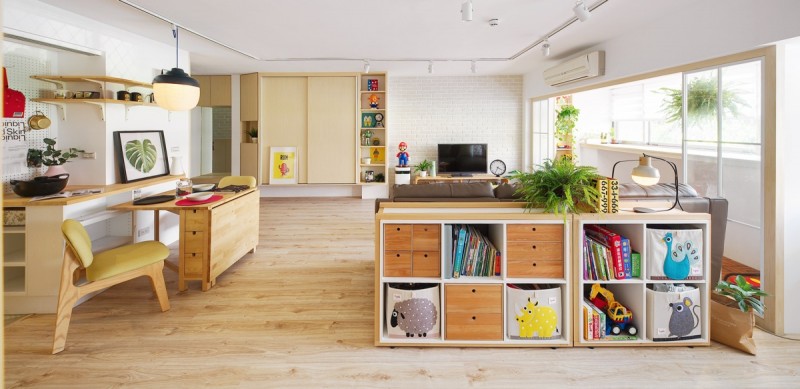 Красочная квартира на Тайване