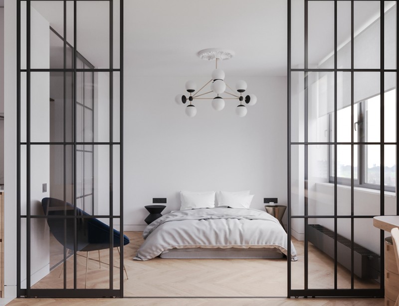 Квартира-студия в стиле "минимализм" Квартира-студия в стиле "минимализм"