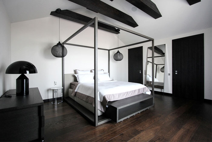 Минималистичный и изысканный интерьер пентхауса Минималистичный и изысканный интерьер пентхауса