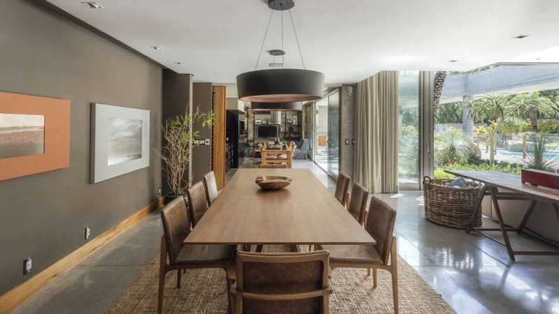 Оригинальный дизайн дома в Бразилии