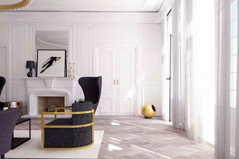 Стильные апартаменты в Париже