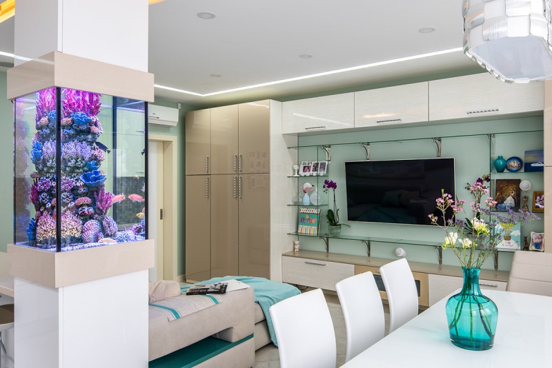 Уютная квартира, оформленная в нежных тонах