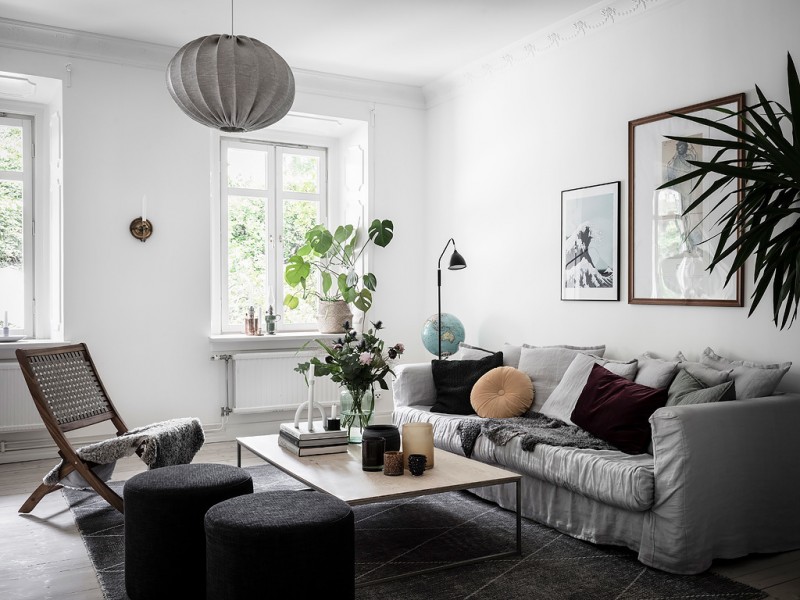 Хорошо оборудованные апартаменты с очаровательными деталями Хорошо оборудованные апартаменты с очаровательными деталями